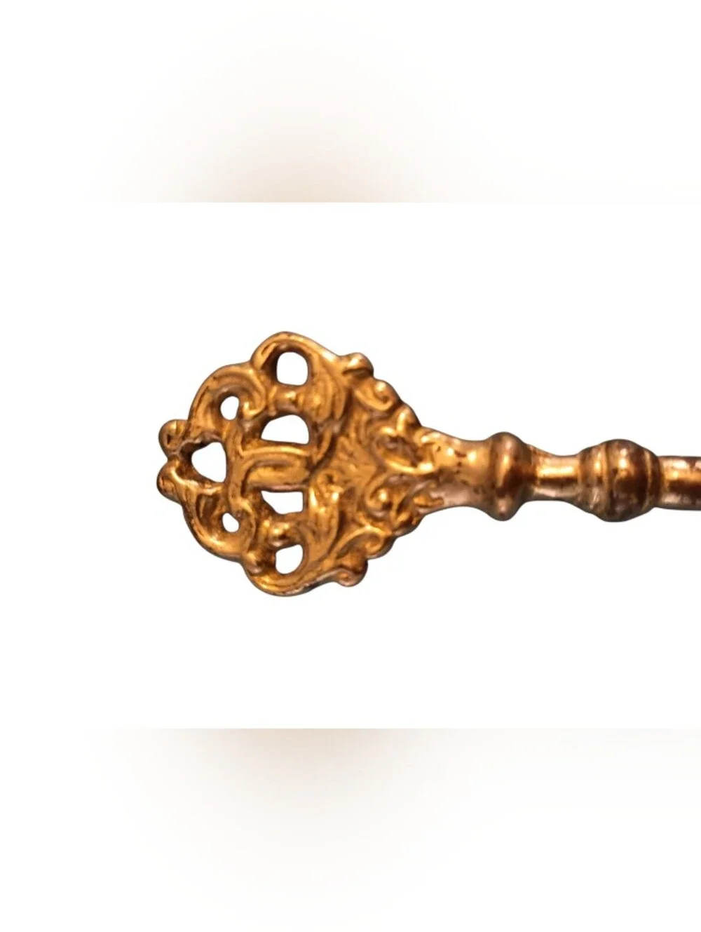 Antique Style Brass Skeleton Key 6